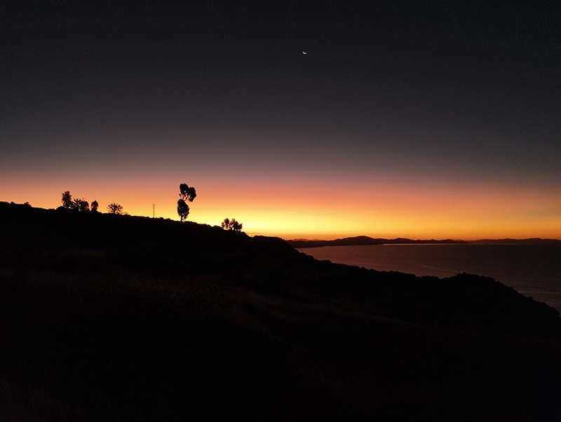 amantani island sunset