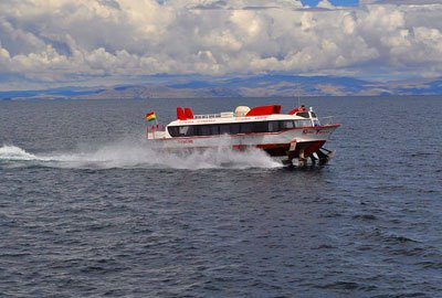 sun island moon island bolivia by hydrofoil